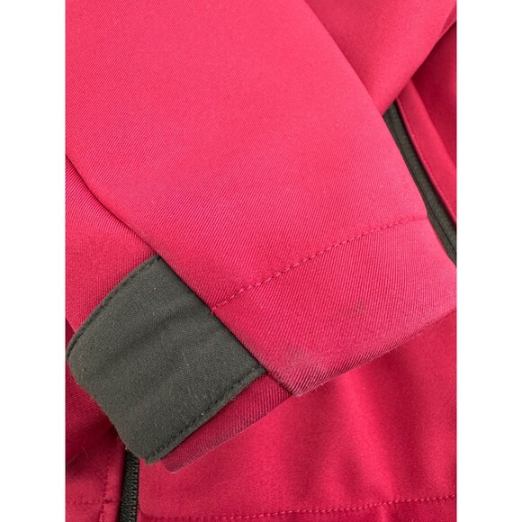Columbia Titanium Softshell Fleece Lined Packable Women's Coat Size M Red Olive - Picture 14 of 14